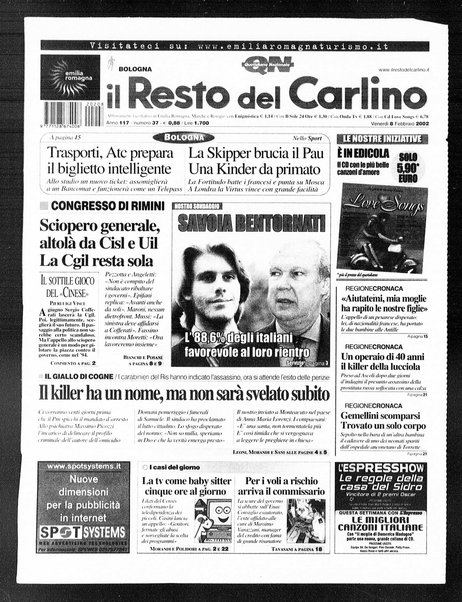 Il Resto del Carlino : giornale dell'Emilia